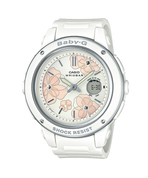 Baby-G Floral Patterns Series ของใหม่แท้100% รับประกัน 1 ปี รุ่น BGA-150FL-7A