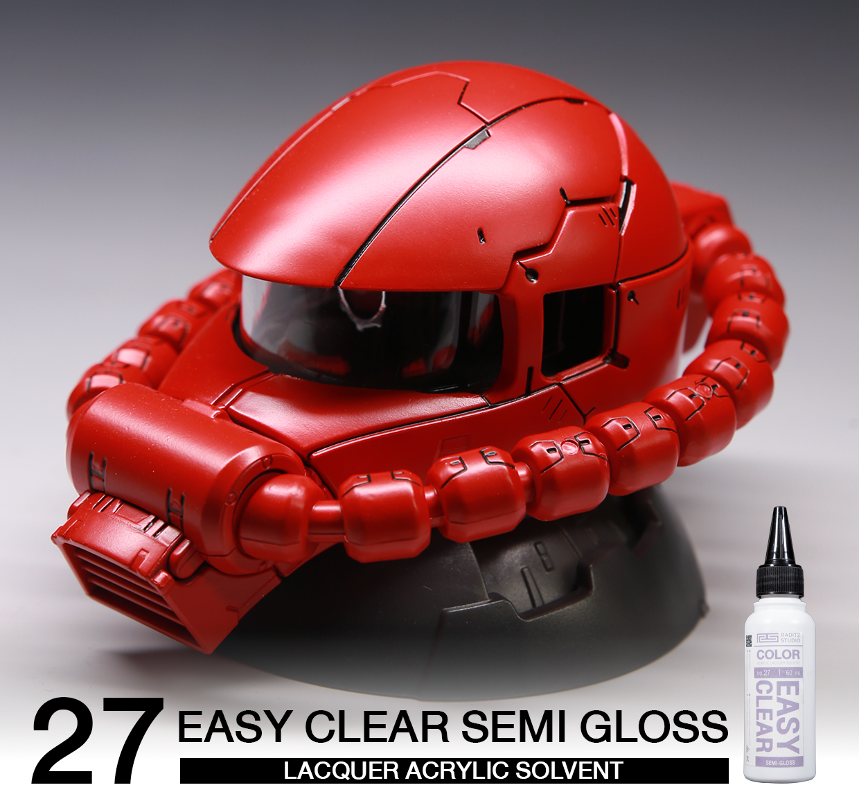 (RS-Raditz) Easy Clear Series NO27 Easy Clear Semi-Gloss 60ml