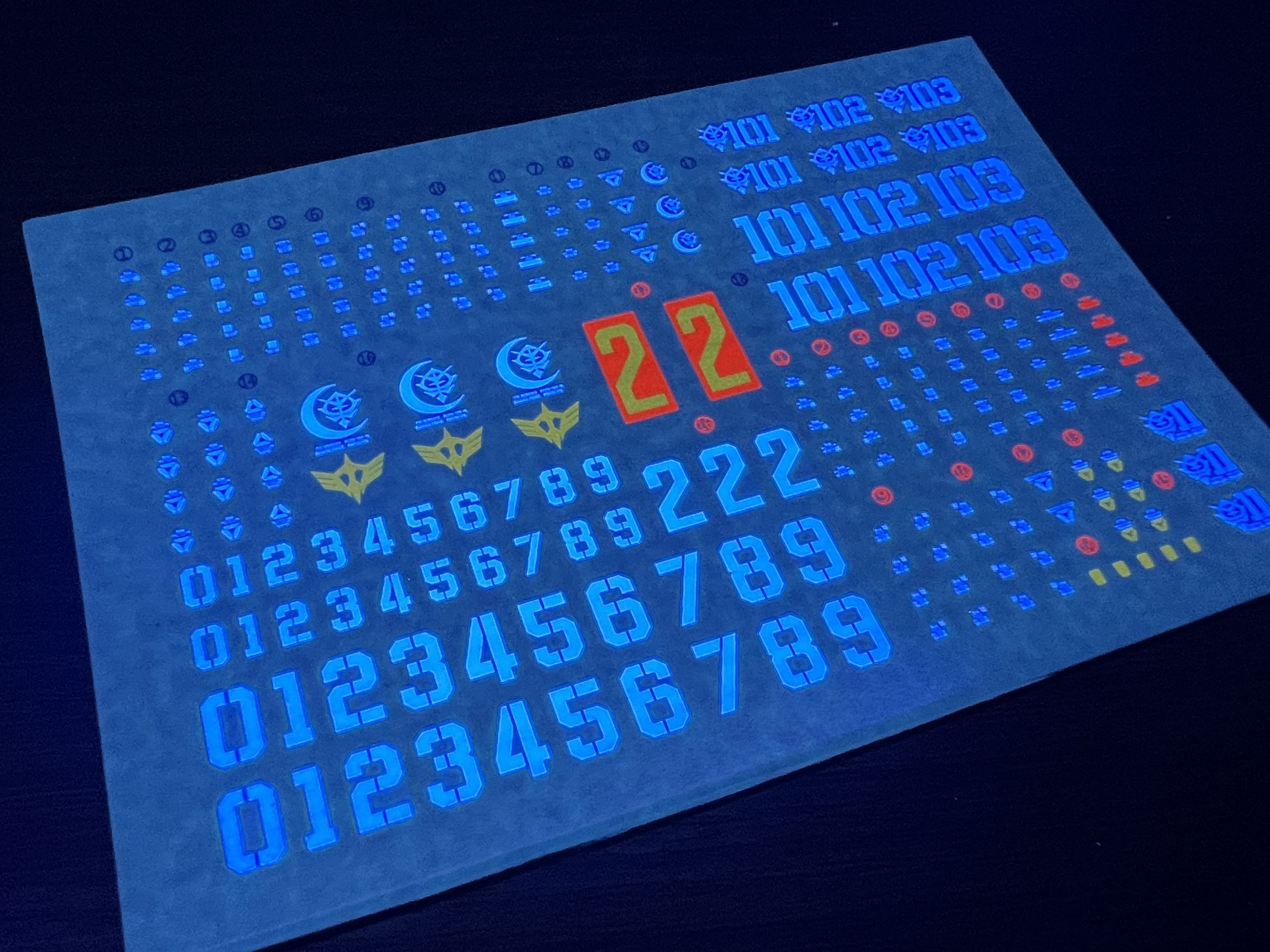 Decal 048 HG1/144 Act Zaku ยี่ห่อ X-Y model