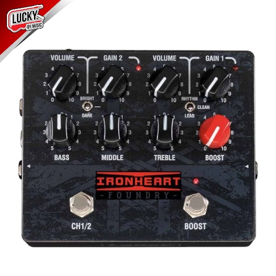 Laney IRF-Loudpedal เอฟเฟคกีต้าร์ ปรีแอมป์ Preamp + ประกันศูนย์ เอฟเฟคก้อน Strombox Pedal 2 แชนแนล + หัวแอมป์ 60 วัตต์