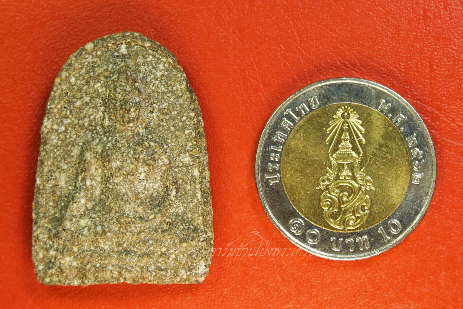 หลวงพ่อขันธ์ วัดพระศรีอารย์ ปี๒๕๐๔ ยอดขุนพล พิมพ์ใหญ่ เนื้อว่าน(องค์ที่2)