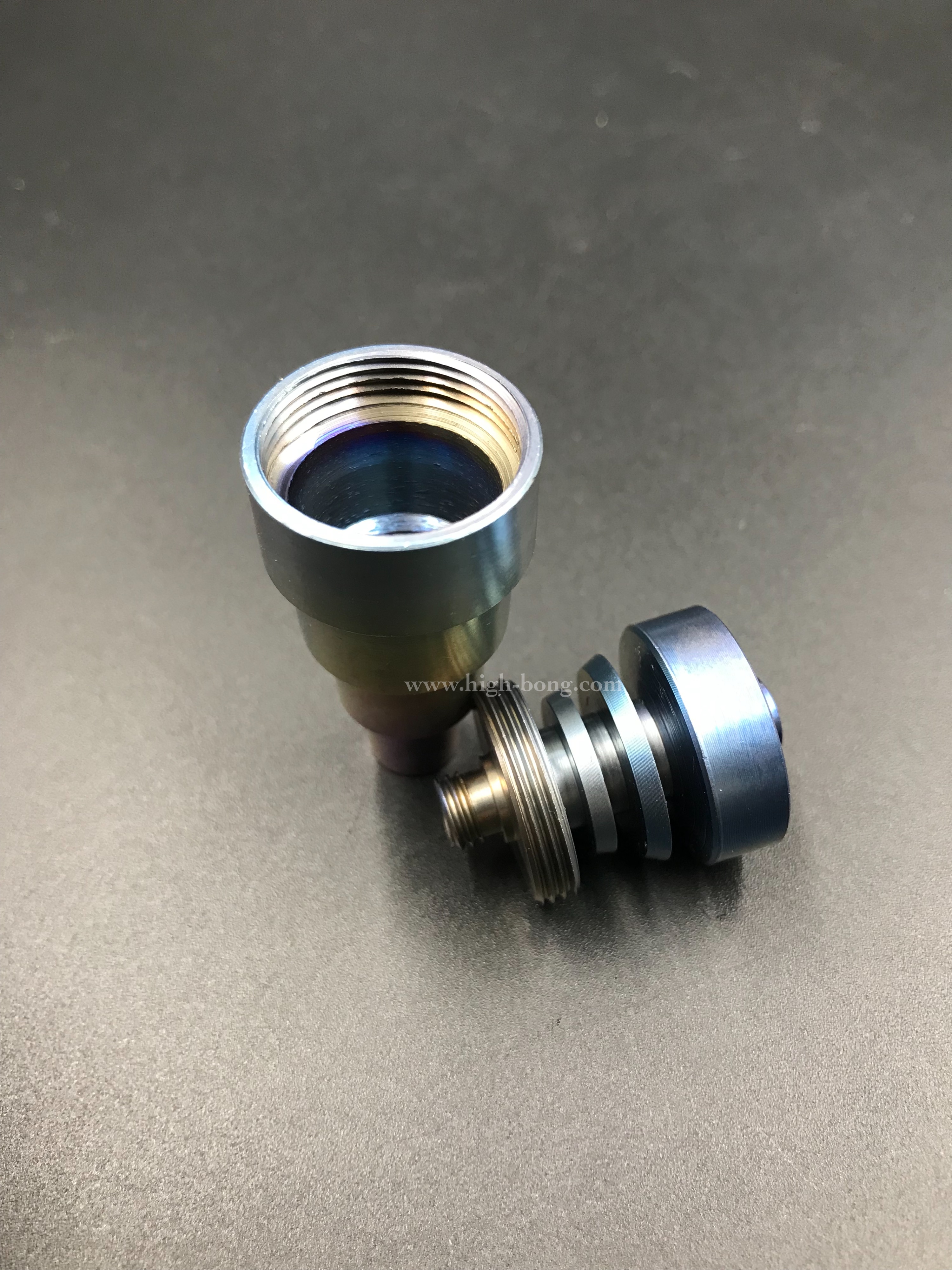 คัพไทเทเนี่ยม+ฝาครอบไทเทเนี่ยม(ครบชุด)