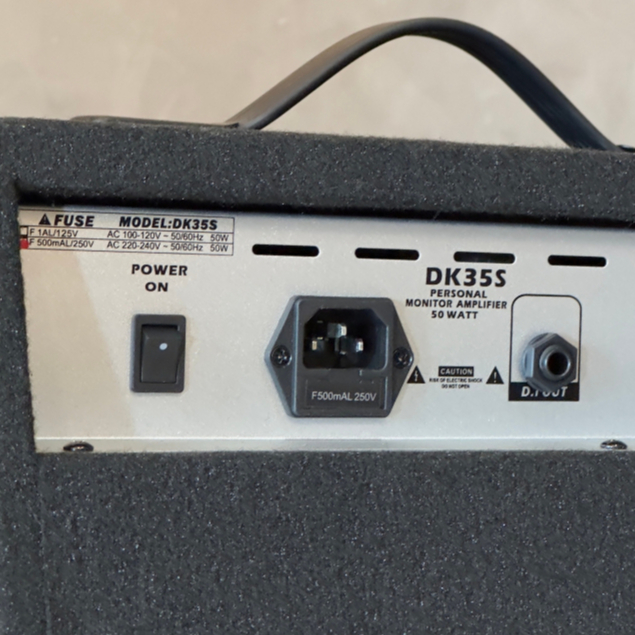 (มีบลูทูธ🔥) Cool Music DK-35S แอมป์กลองไฟฟ้า/คีย์บอร์ด/กีต้าร์โปร่งไฟฟ้า 35 วัตต์ ระบบ Equalizer เอฟเฟคในตัว +ประกัน