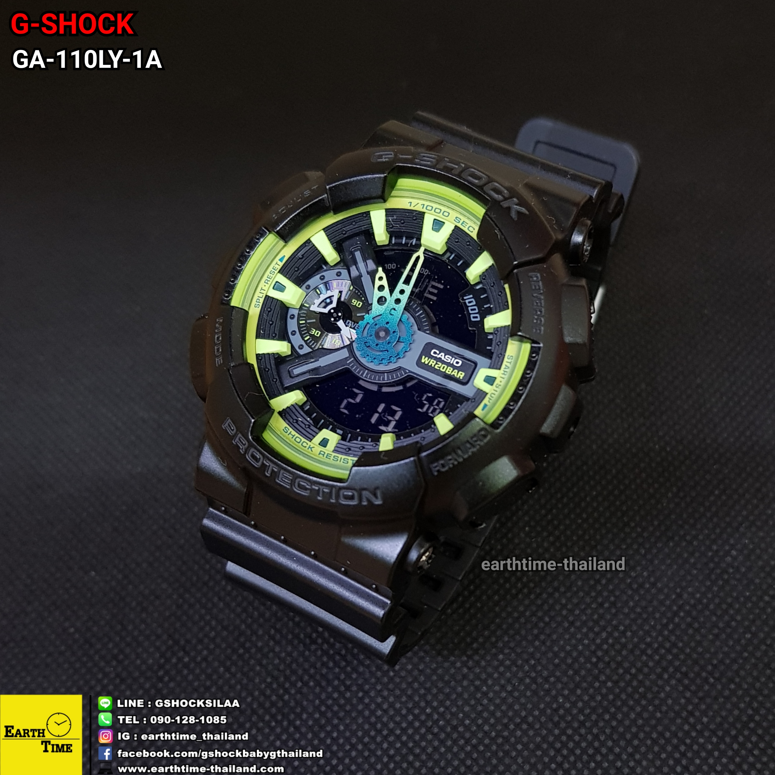 G-Shock ของใหม่แท้100% รับประกัน 1 ปี GA-110LY-1A