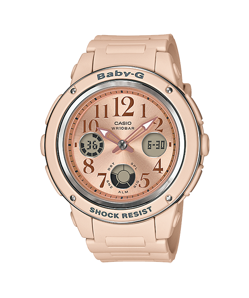 Baby-G Pink Beige Colour Series ของใหม่แท้100% รับประกัน 1 ปี รุ่น BGA-150CP-4B