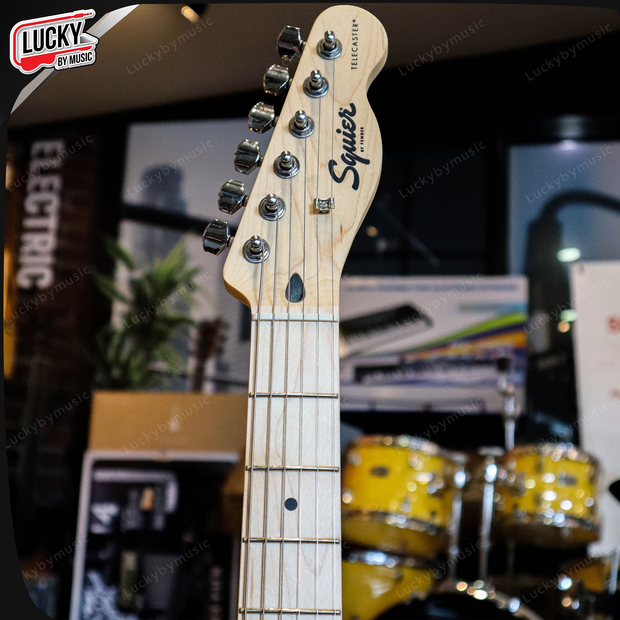 Squier กีตาร์ไฟฟ้า รุ่น Sonic Telecaster สี Butterscotch Blonde ปิ๊กอัพ SS
