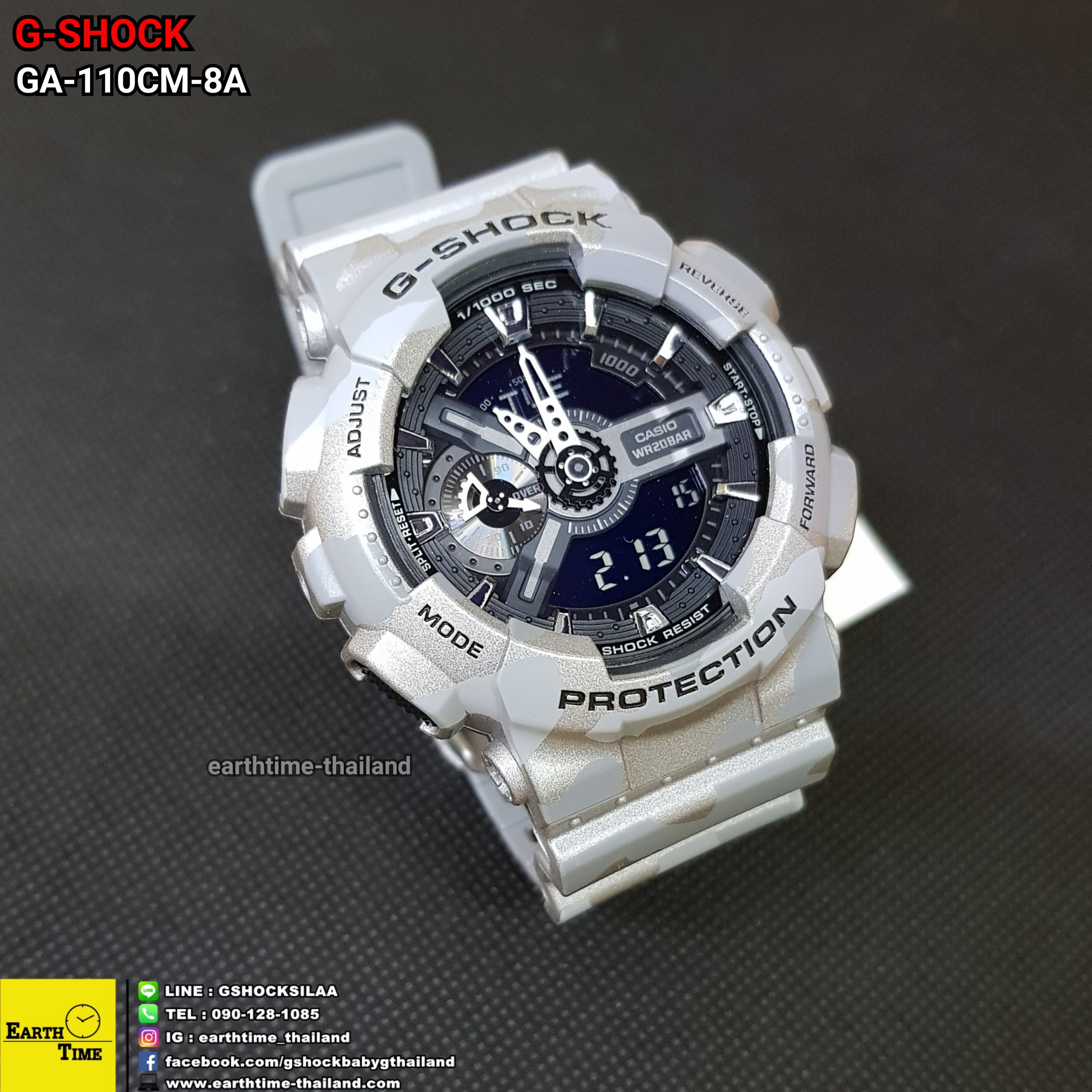 G-Shock ของใหม่แท้100% รับประกัน 1 ปี GA-110CM-8A