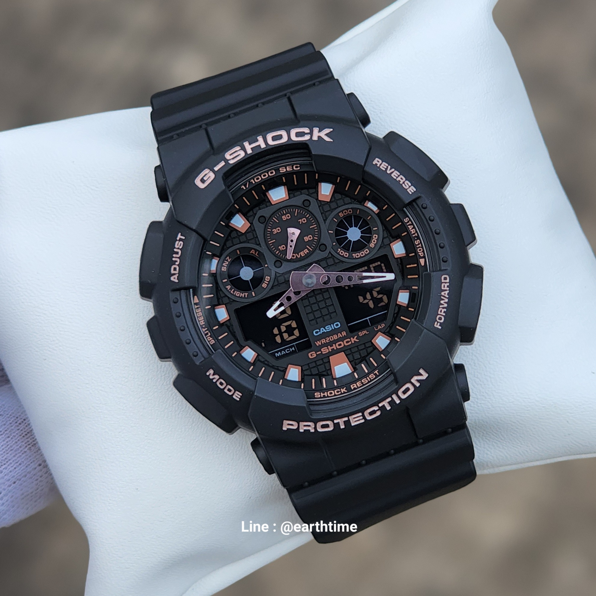 G-Shock รับประกัน 1 ปี รุ่น GA-100GBX-1A4DR