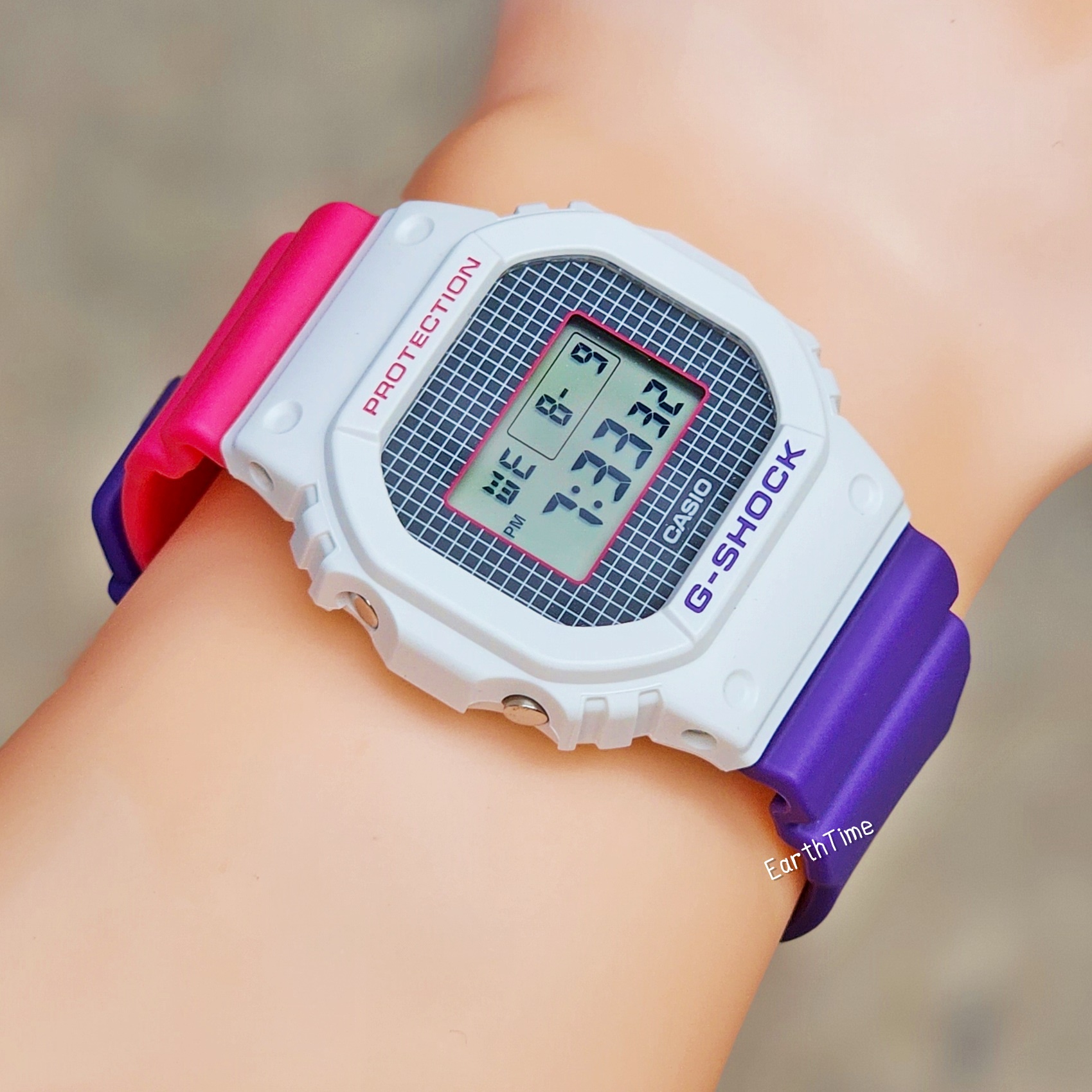 G-Shock Purple-Pink Throwback 1990s Series ของใหม่แท้100% DW-5600THB-7