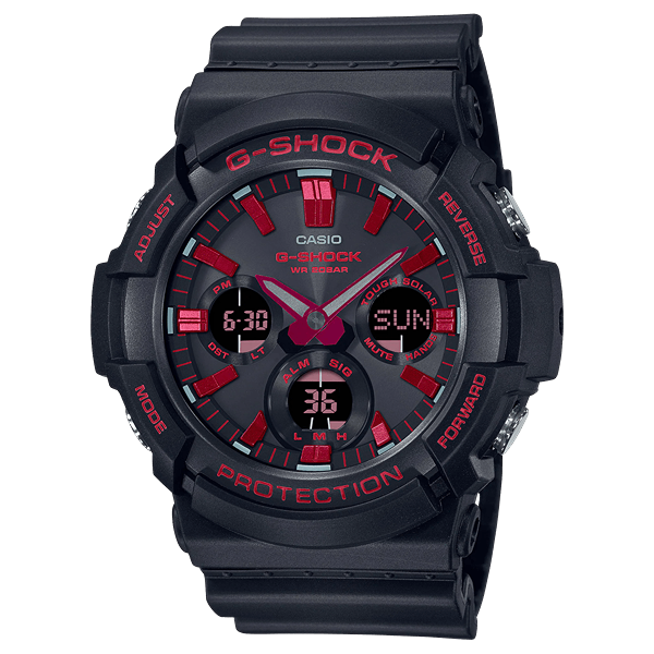GAS-100BNR-1A l Ignite Red Series l G-SHOCK
