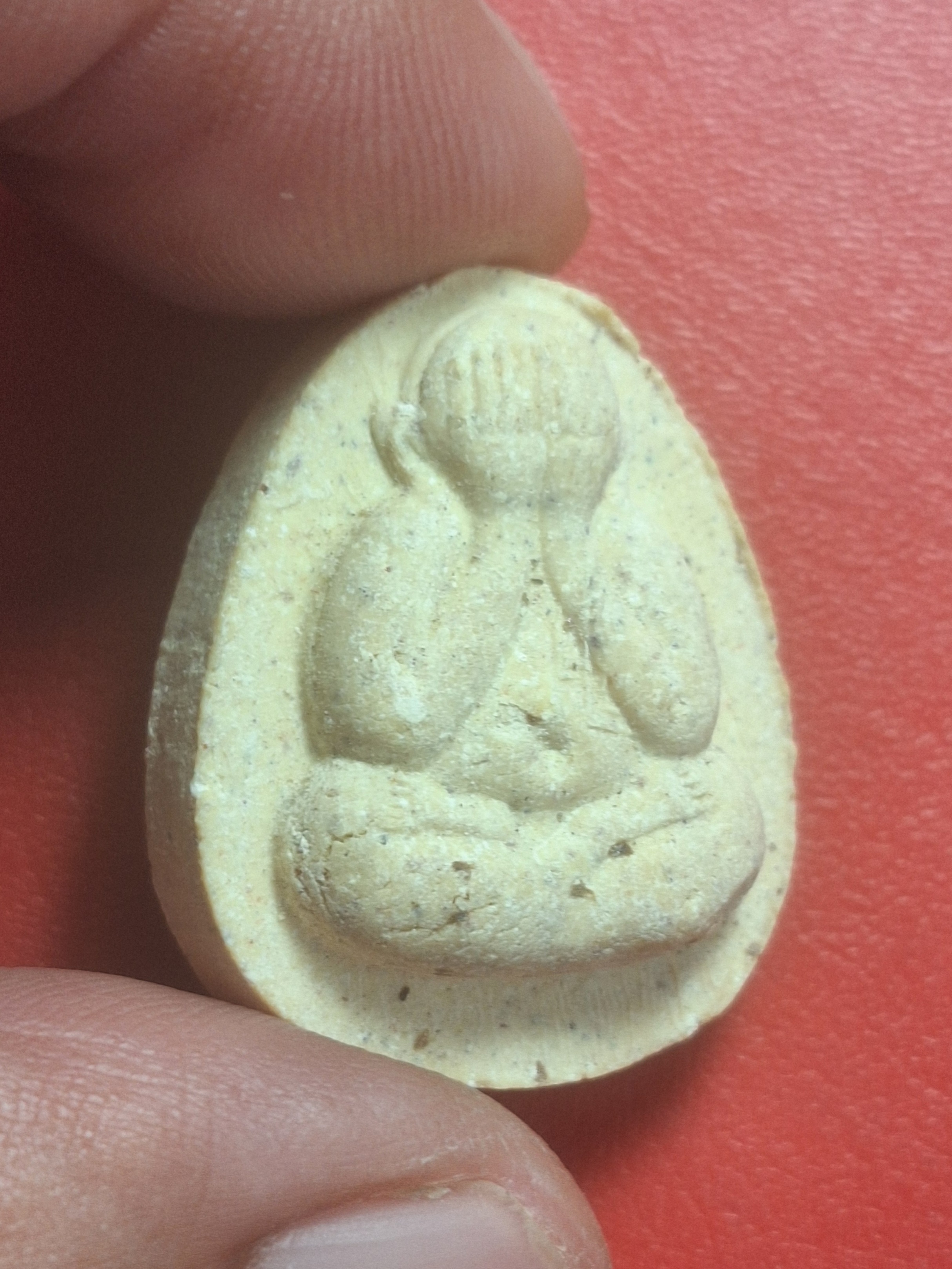 หลวงปู่โต๊ะ วัดประดู่ฉิมพลี ออกวัดถ้ำสิงโตทอง ๑๒๙ปี รุ่นหลวงปู่ใหญ่ พิมพ์กลาง เนื้อผงสีขาว(องค์ที่1)