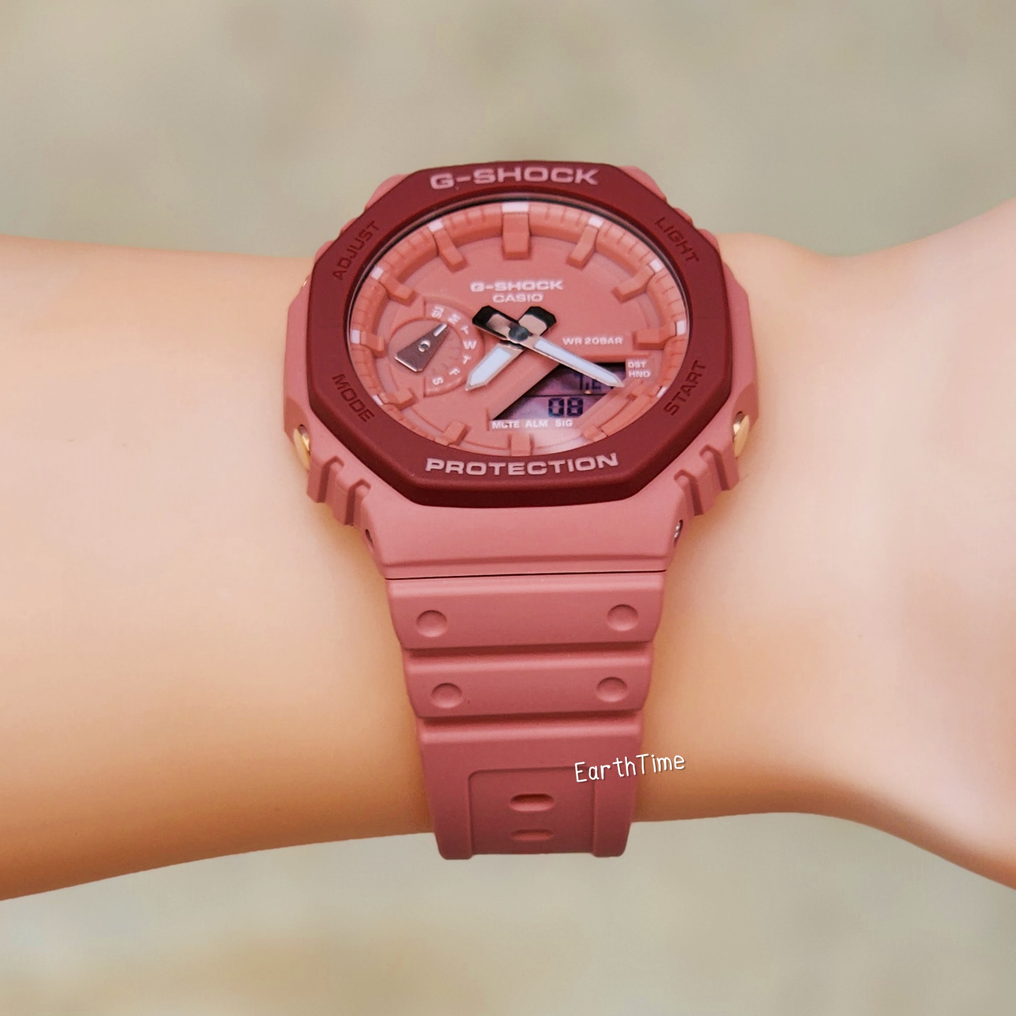 GA-2110SL-4A4 l Pink G-Shock series for spring and summer l G-SHOCK
