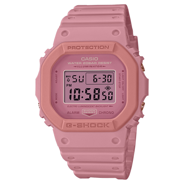 DW-5610SL-4A4 l Pink G-Shock series for spring and summer l G-SHOCK