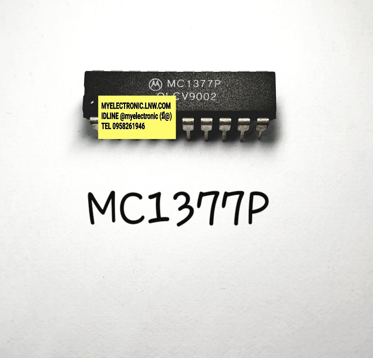 MC1377Pยี่ห้อMOTOตัวถังDIP20ขาราคาตัวละบาท