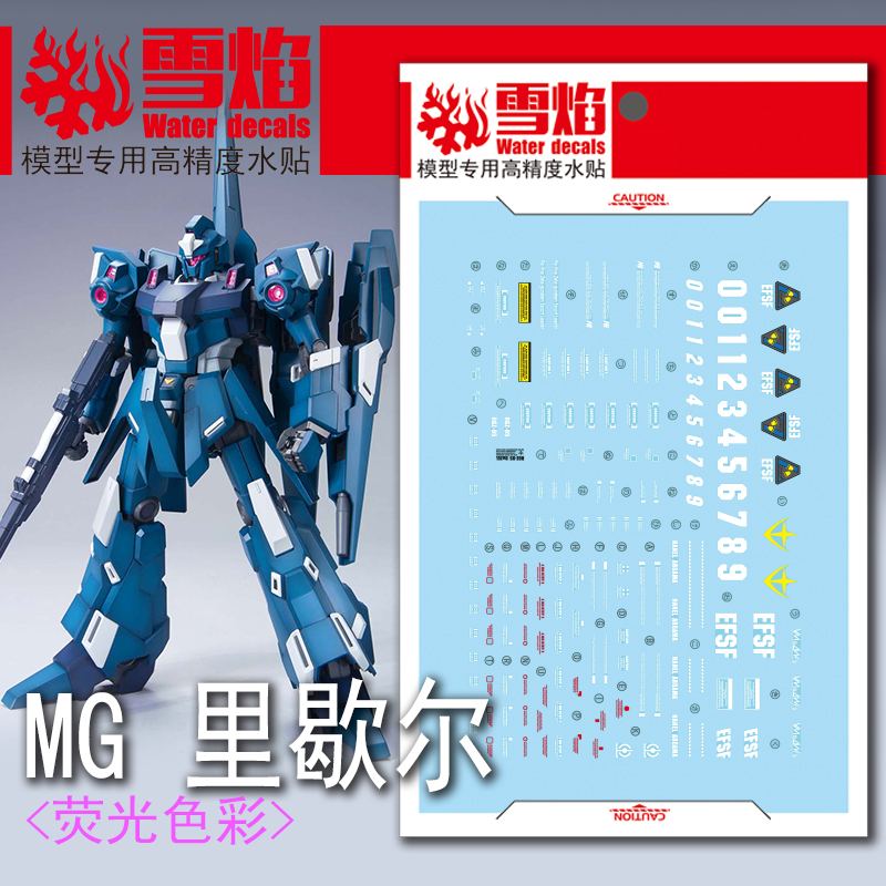 187 Water Decal MG1/100 Rezel ยี่ห่อ X-Y model