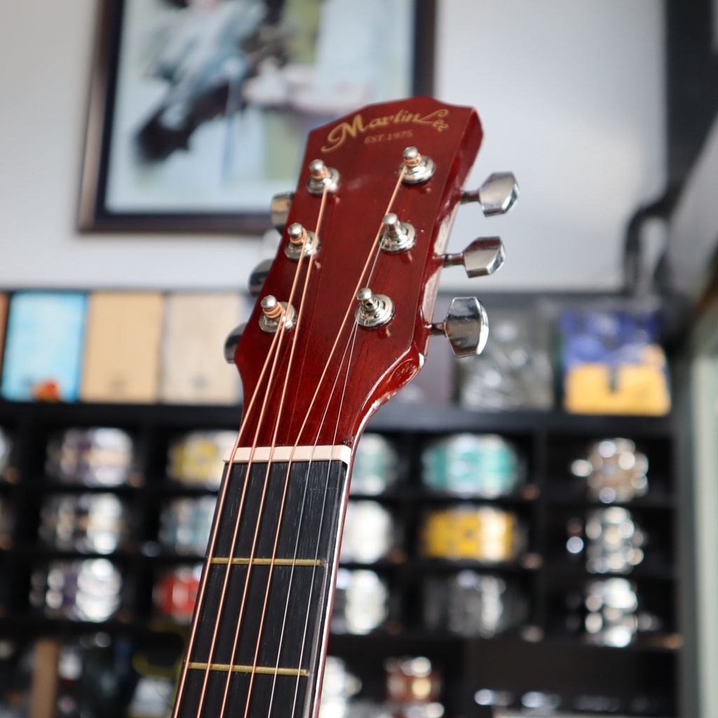 กีต้าร์โปร่ง Martin lee รุ่น ML-38C สีไม้ ขนาด 38 นิ้ว