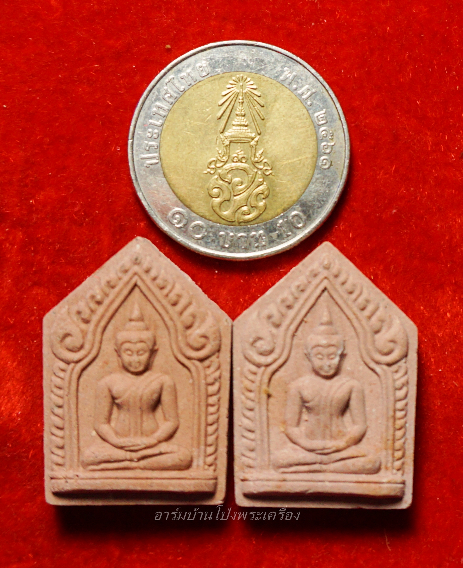 หลวงพ่อวิรัช วัดดีบอน ขุนแผน พิมพ์เล็ก(คู่ที่1)