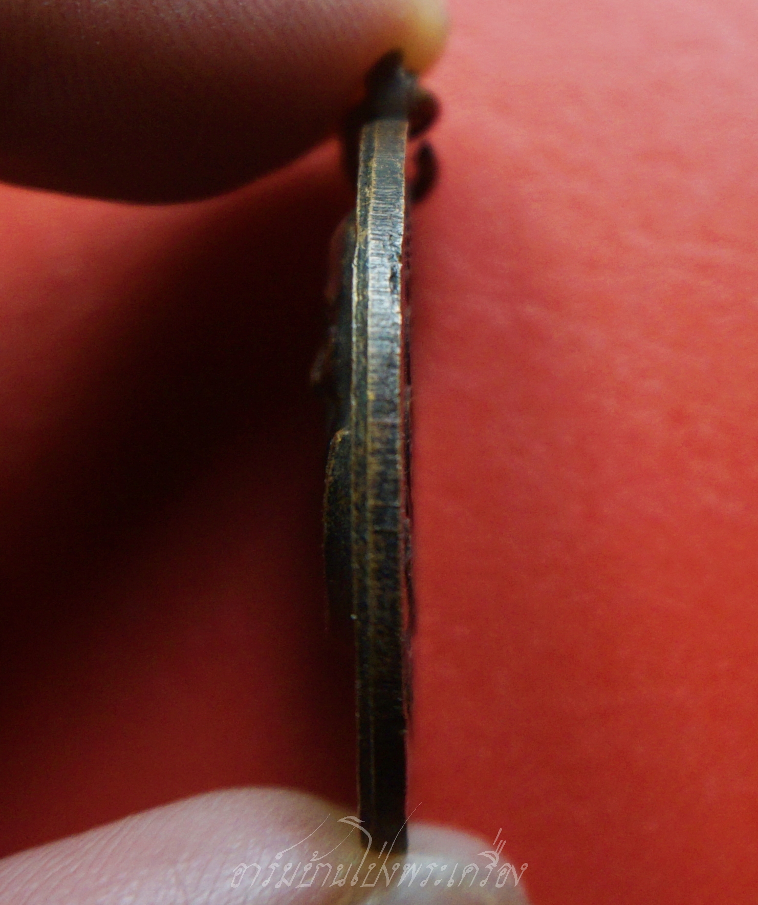 หลวงพ่อแฟง วัดหัวป่า ปี๒๕๑๔ ทองแดงรมดำ(องค์ที่2)