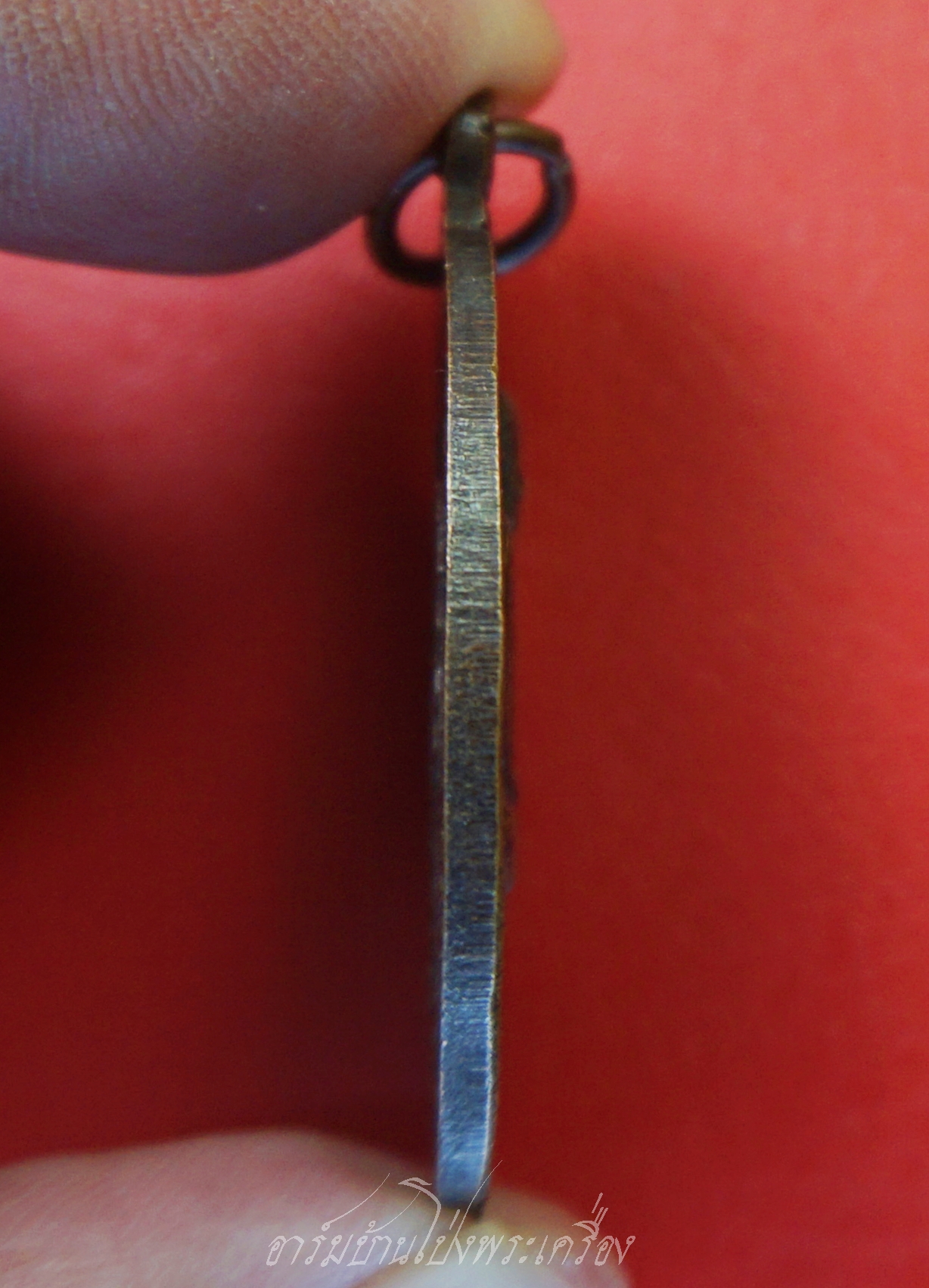 หลวงปู่ขวัญ(พระครูสีลคุณาสัย) วัดโพธิ์ดก รุ่นสอง ปี๒๕๒๕ อายุ๙๔ปี เนื้อทองแดง(องค์ที่3)