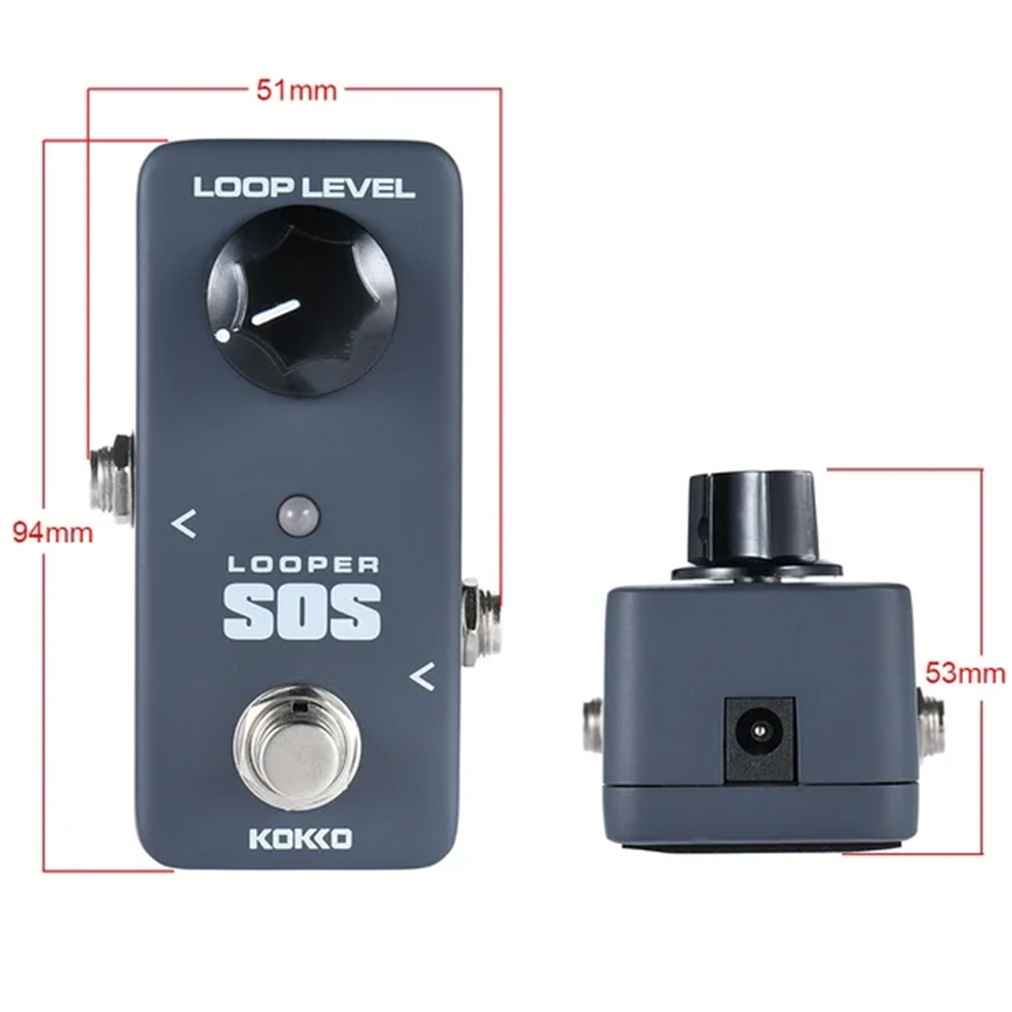 เอฟเฟค Kokko Looper SOS ลูปเปอร์ ไว้สำหรับซ้อม แต่งเพลง เอฟเฟคกีต้าร์ เอฟเฟคก้อน + ประกันศูนย์