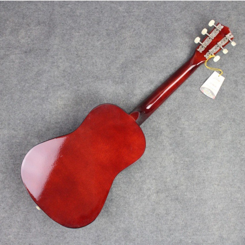 Kazuki กีต้าร์โปร่ง baby 30 นิ้ว สีไม้ แถมฟรี กระเป๋ากีต้าร์ ปิ๊ก และ ที่เก็บปิ๊ก