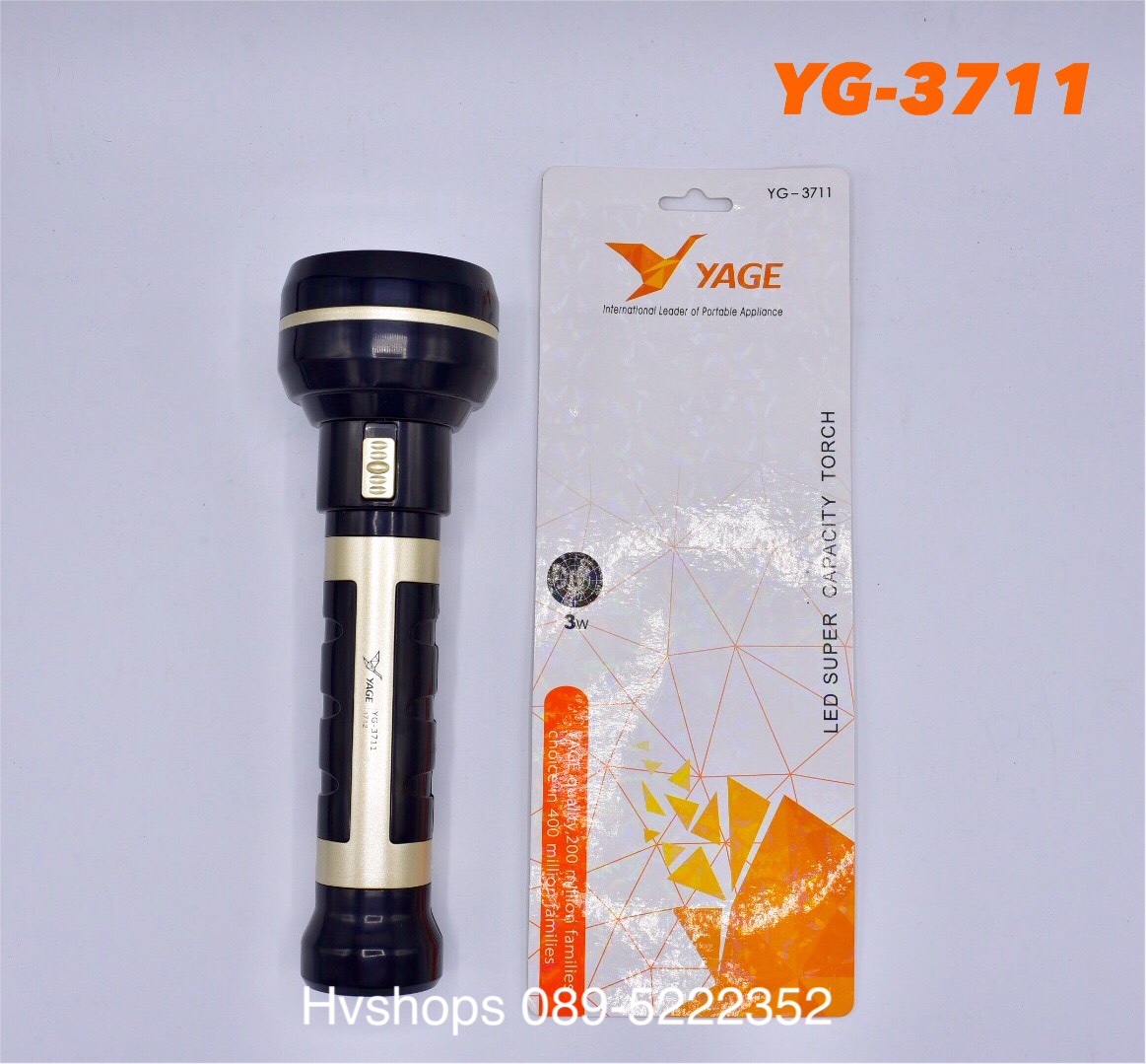 ไฟฉาย หลอด LED รุ่น YG-3711