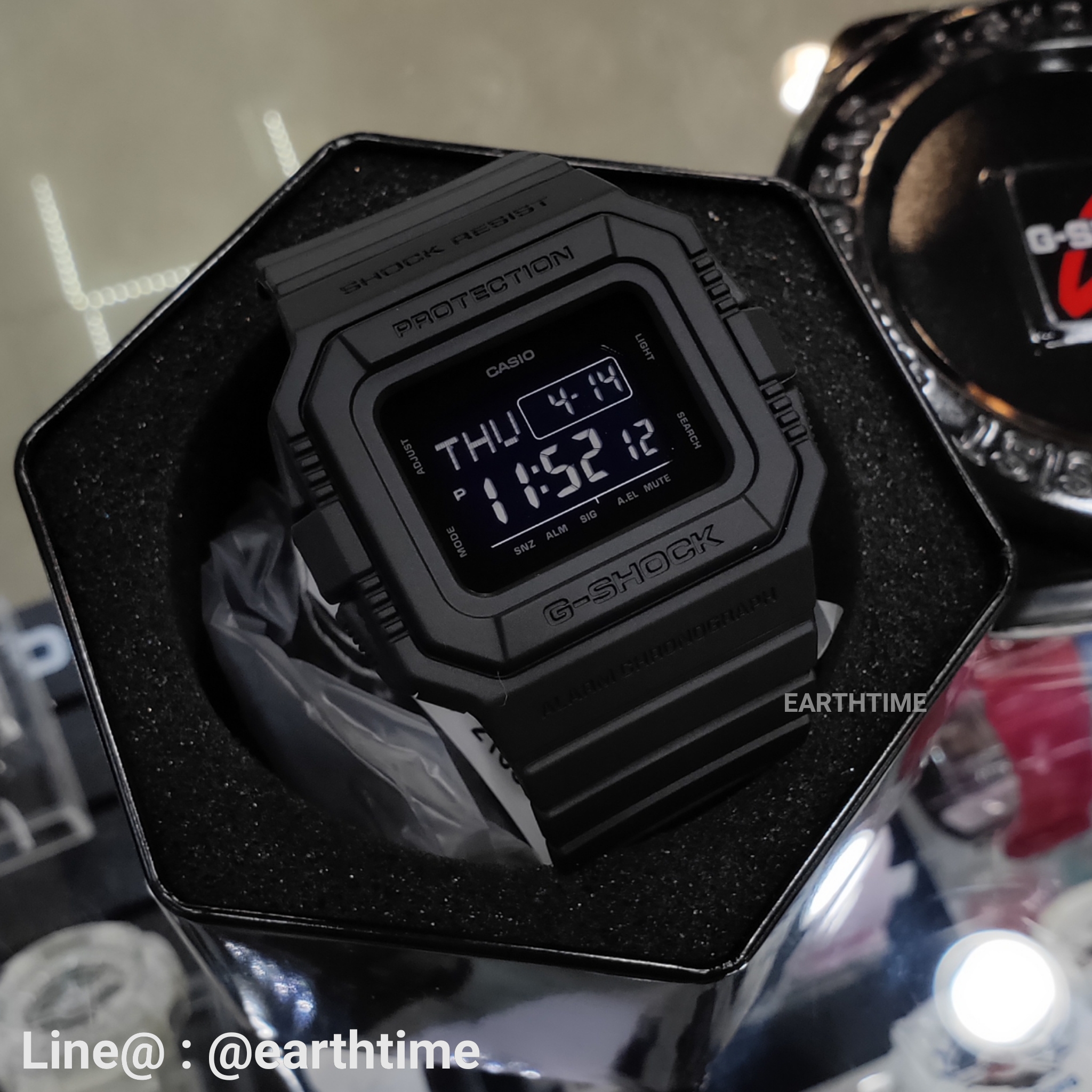 G-Shock Classic Basic Black ของใหม่แท้100% รับประกัน 1 ปี DW-D5500BB-1DR