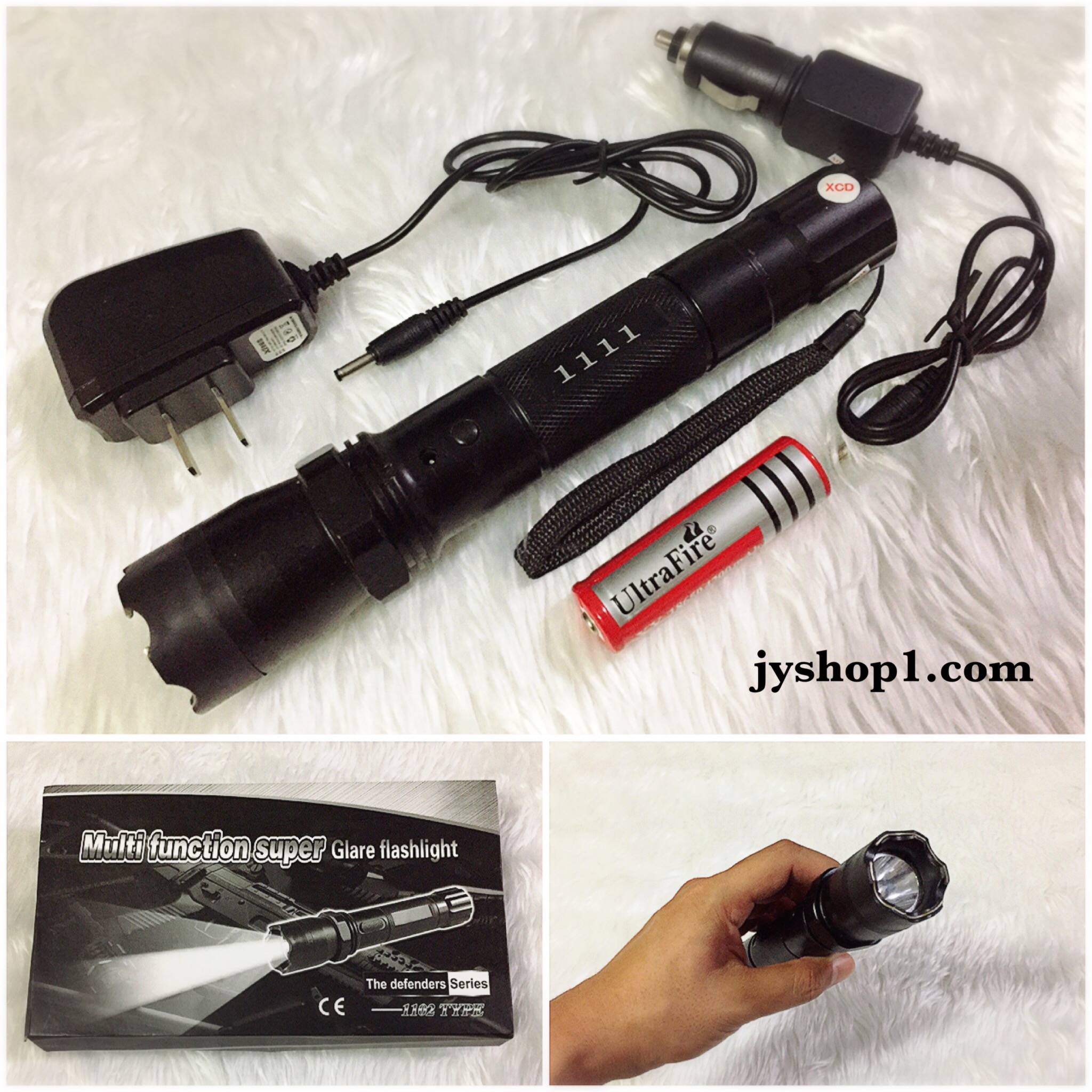 ไฟฉายช็อตไฟฟ้า The Defender Series