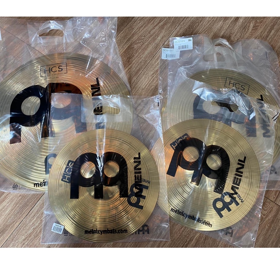 ฉาบ Meinl AA HCS ฉาบสำหรับกลองชุด 8 , 10 , 12 , 14 , 16 , 18 , 20 นิ้ว ฉาบ แฉ ใช้เคาะจังหวะ แข็งแรงทนทาน
