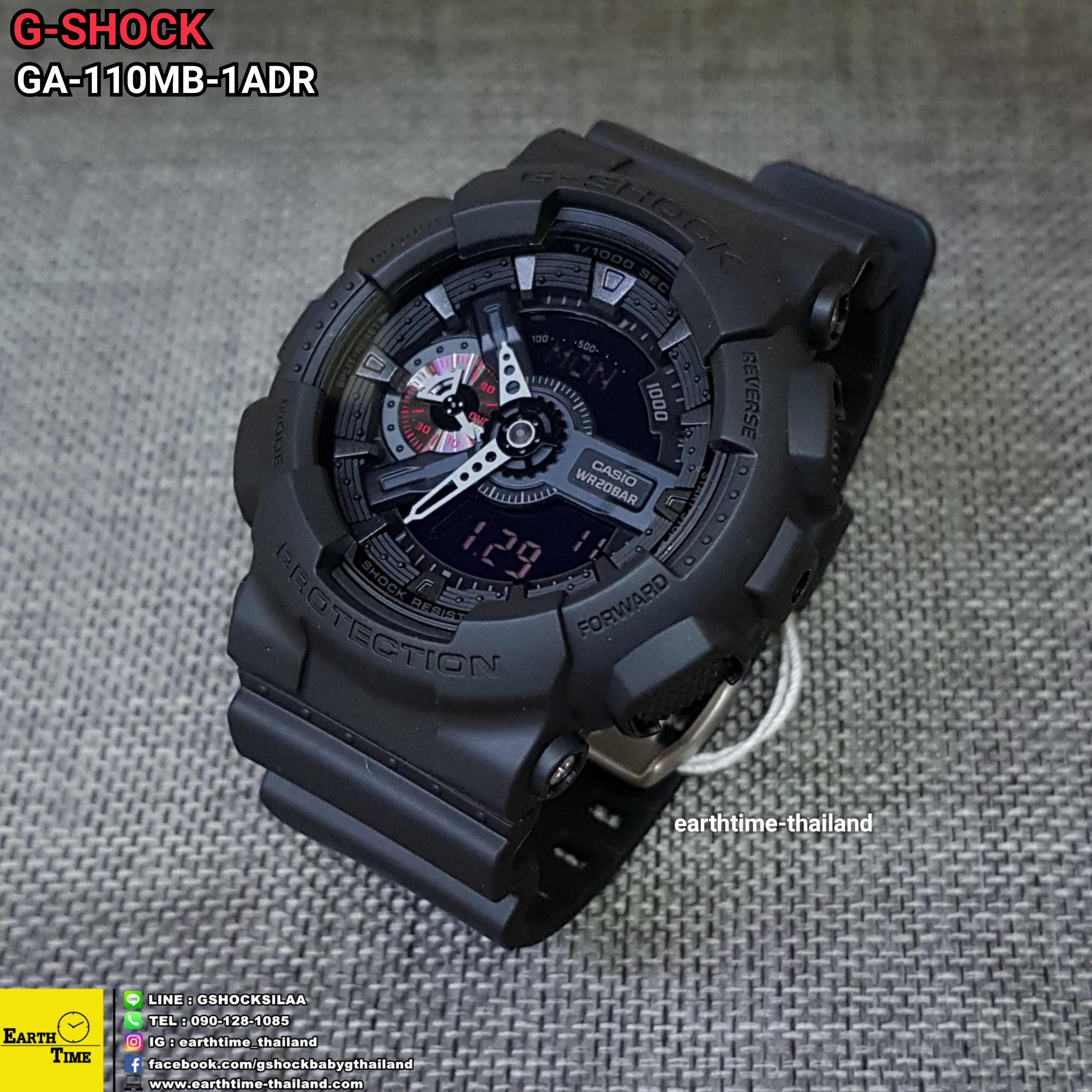 G-Shock ของใหม่แท้100% รับประกัน 1 ปี GA-110MB-1ADR