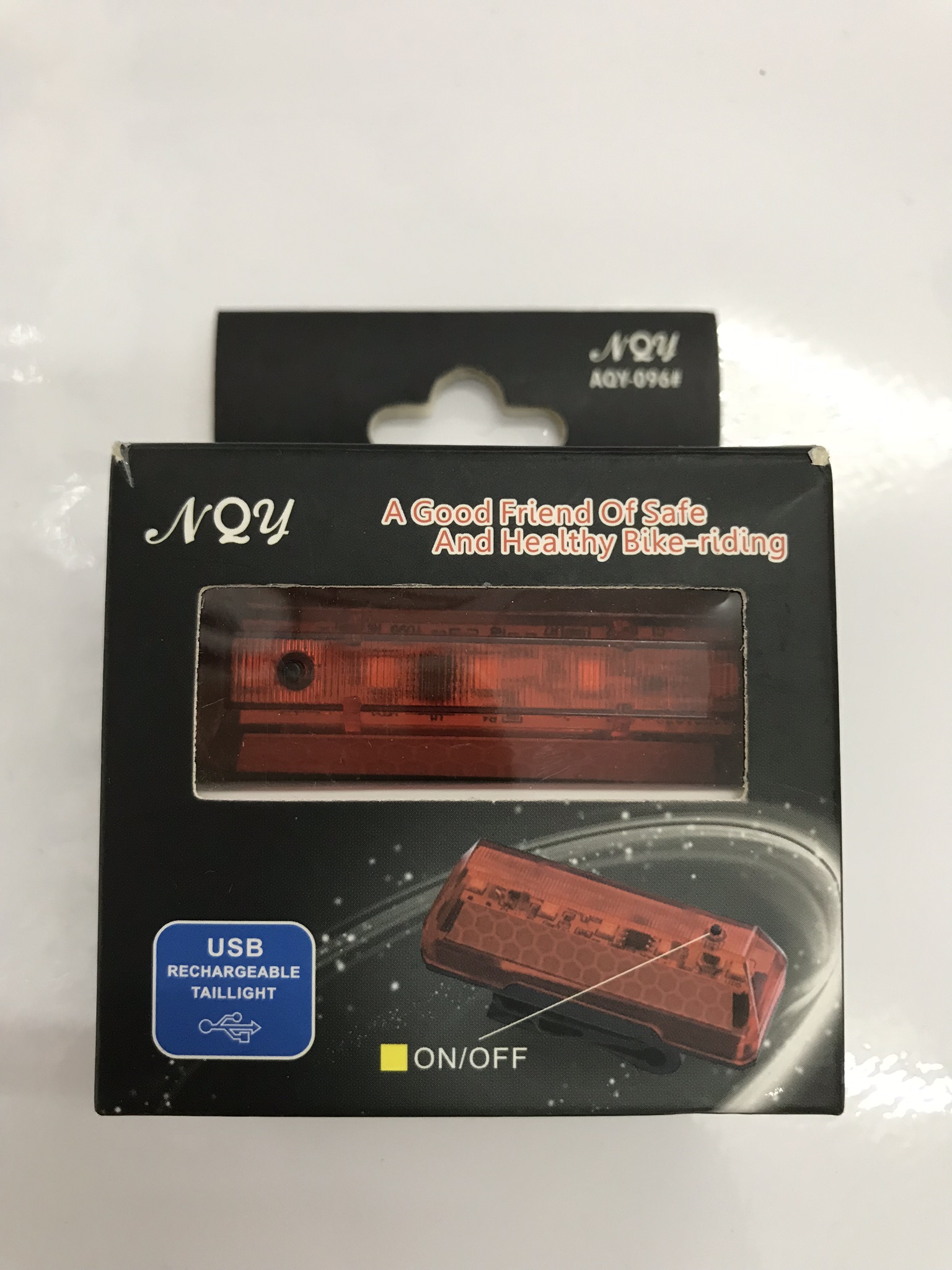 ไฟท้ายจักรยาน usb