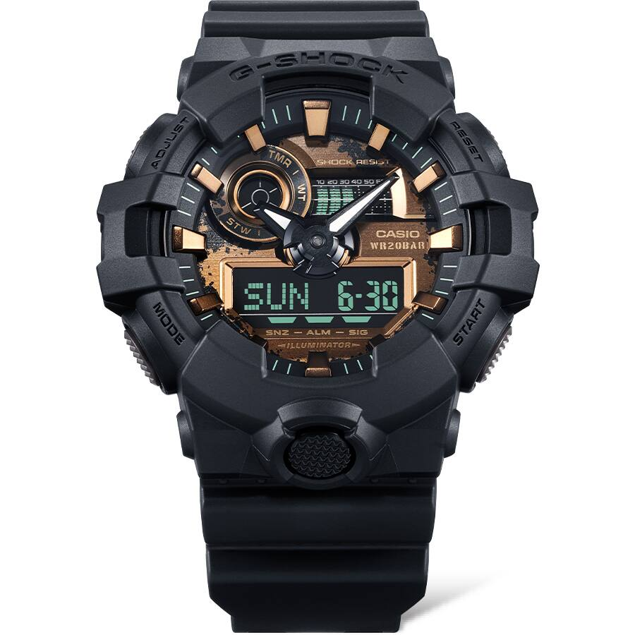 GA-700RC-1A l Teal and Brown Rust Series l G-SHOCK