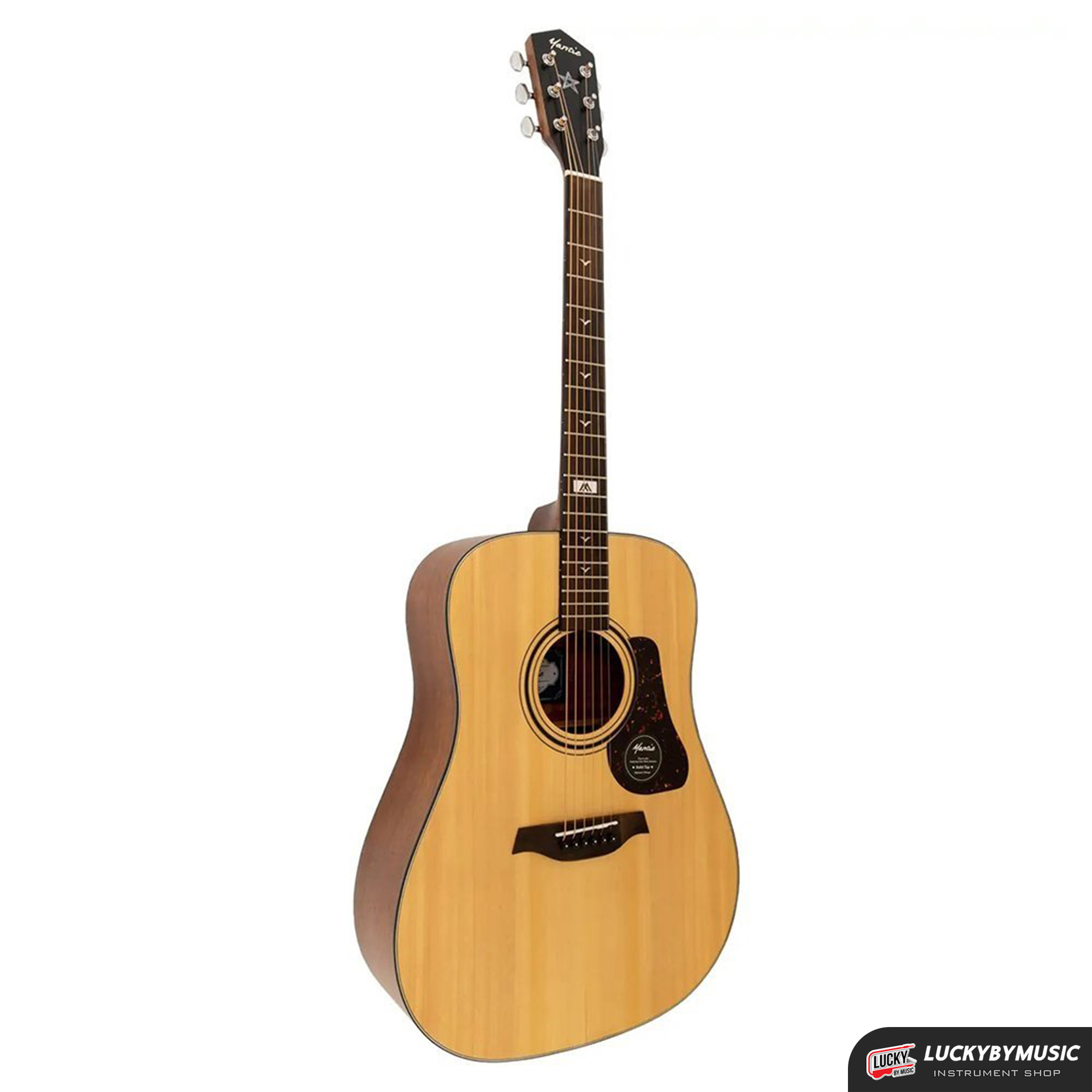 กีต้าร์โปร่ง Mantic รุ่น GT-10D หน้าไม้แท้ Top Solid 41 นิ้ว ฟรี กระเป๋าNAMI คาโป้ คู่มือ ประแจ ปิ๊ก4อัน