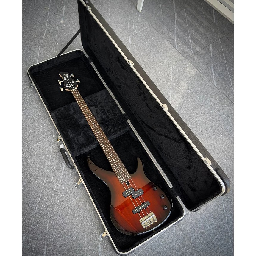 ฮาร์ดเคสเบสไฟฟ้า รุ่น BC-501 Hard Case สีดำ พรมดำ ป้องกันการกระแทก สี่เหลี่ยม (คาร์บอน)