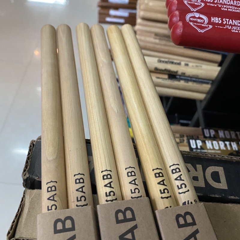 ไม้กลอง CMC 5AB รุ่นไม่มีหัว ไม้กลองคุณภาพ ราคาถูก