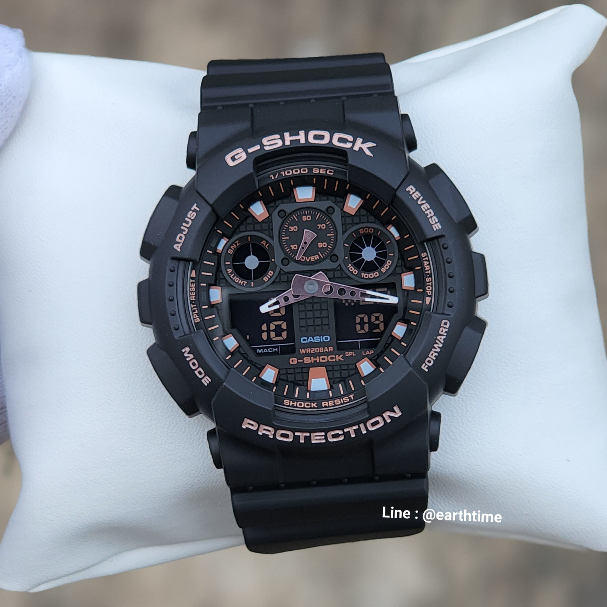 G-Shock รับประกัน 1 ปี รุ่น GA-100GBX-1A4DR