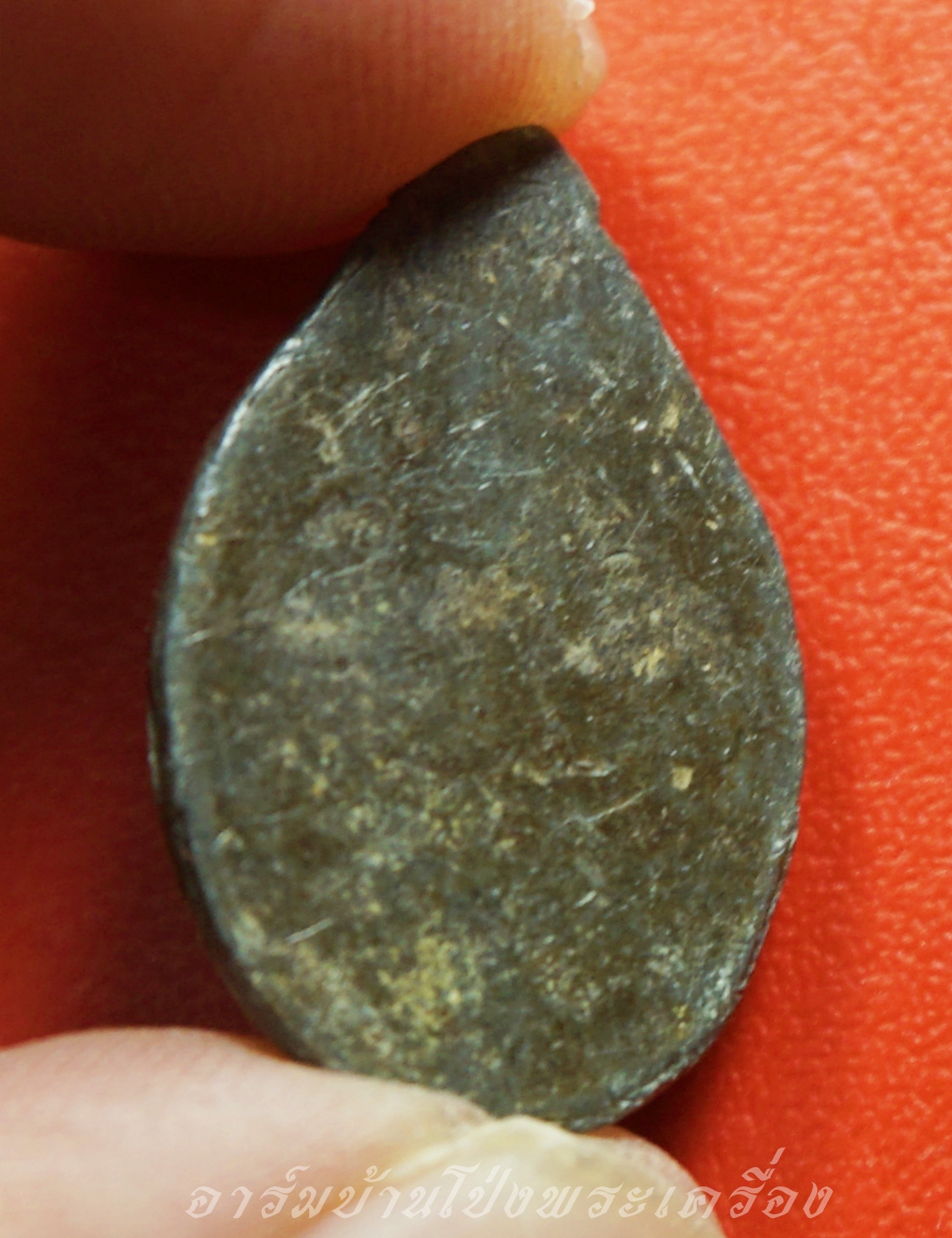 หลวงพ่อสง่า วัดหนองม่วง แจกแม่ครัว รุ่นแรก ปี๓๓ เนื้อตะกั่ว หลังเรียบ หายาก(องค์ที่1)