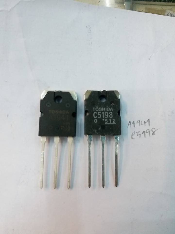 ขาย , 2SA1941 , คู่กับ , 2SC5198 , ขายเป็นคู่ , ตัวถัง , TO-247 , ทรานซิสเตอร์ , TRANSISTER , A1941 ,+, C5198 , ราคา , คู่ล่ะ , . . . . หน่วย , บาท