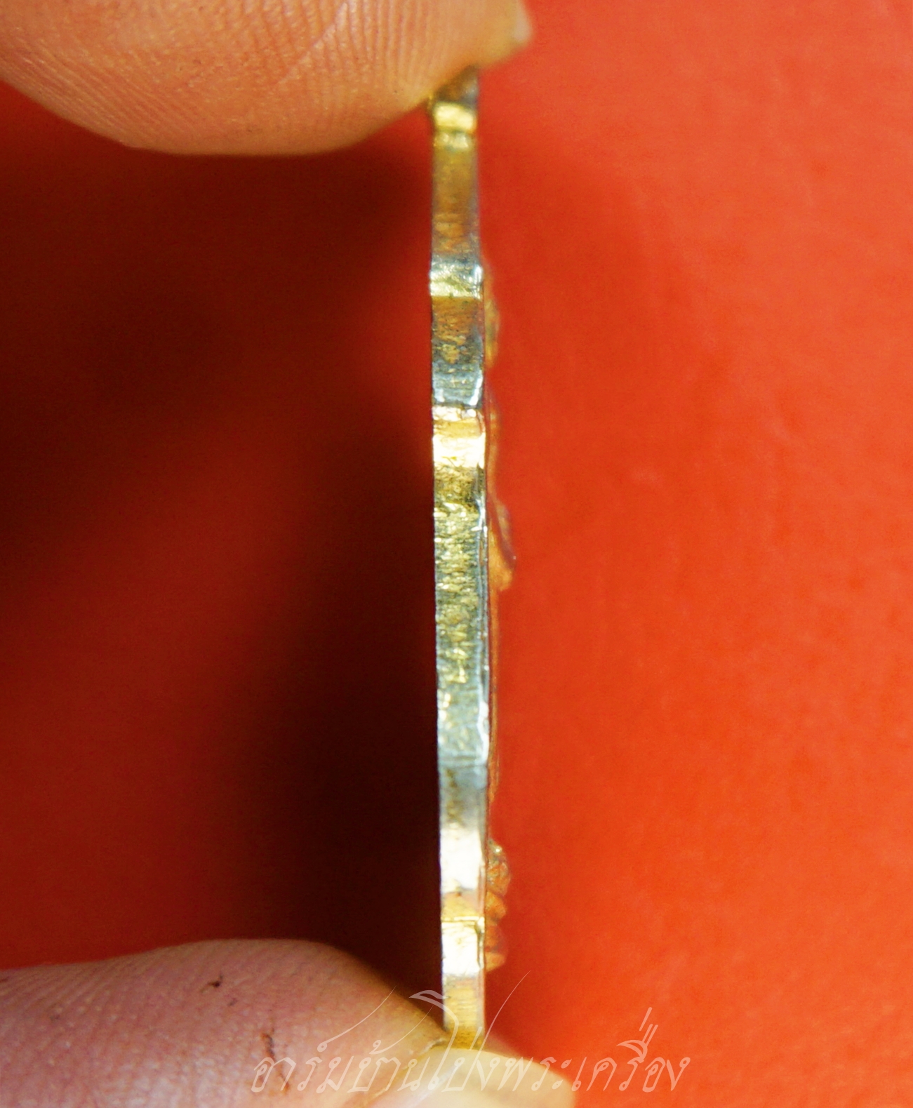 พระพุทธ วัดบางแพใต้ จ.ราชบุรี ปี๒๕๒๕ เนื้อกะไหล่ทอง(องค์ที่1)