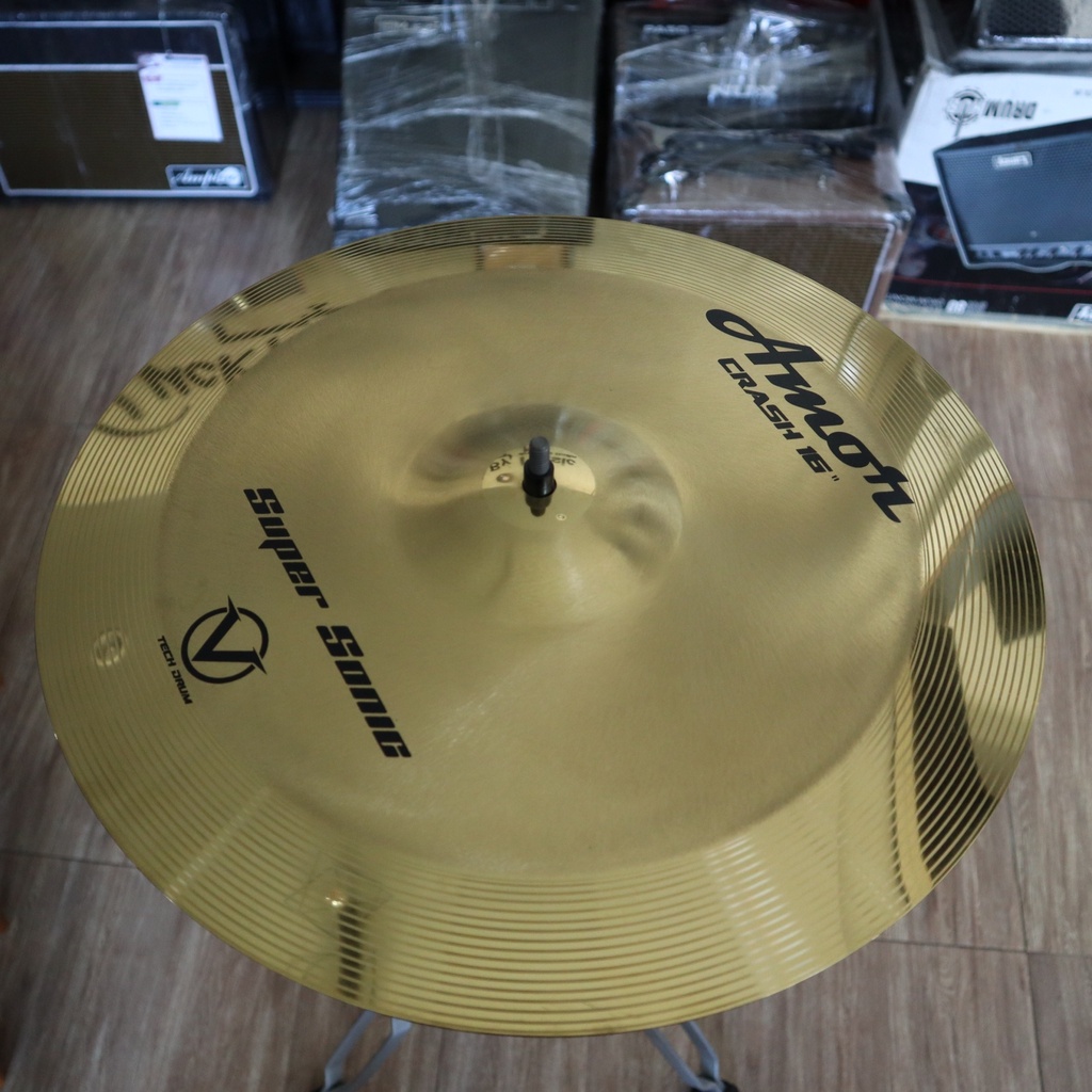 ฉาบ / แฉ Amor รุ่น Super sonic เสียงหนาแน่น แข็งแรง ขนาด 16 นิ้ว