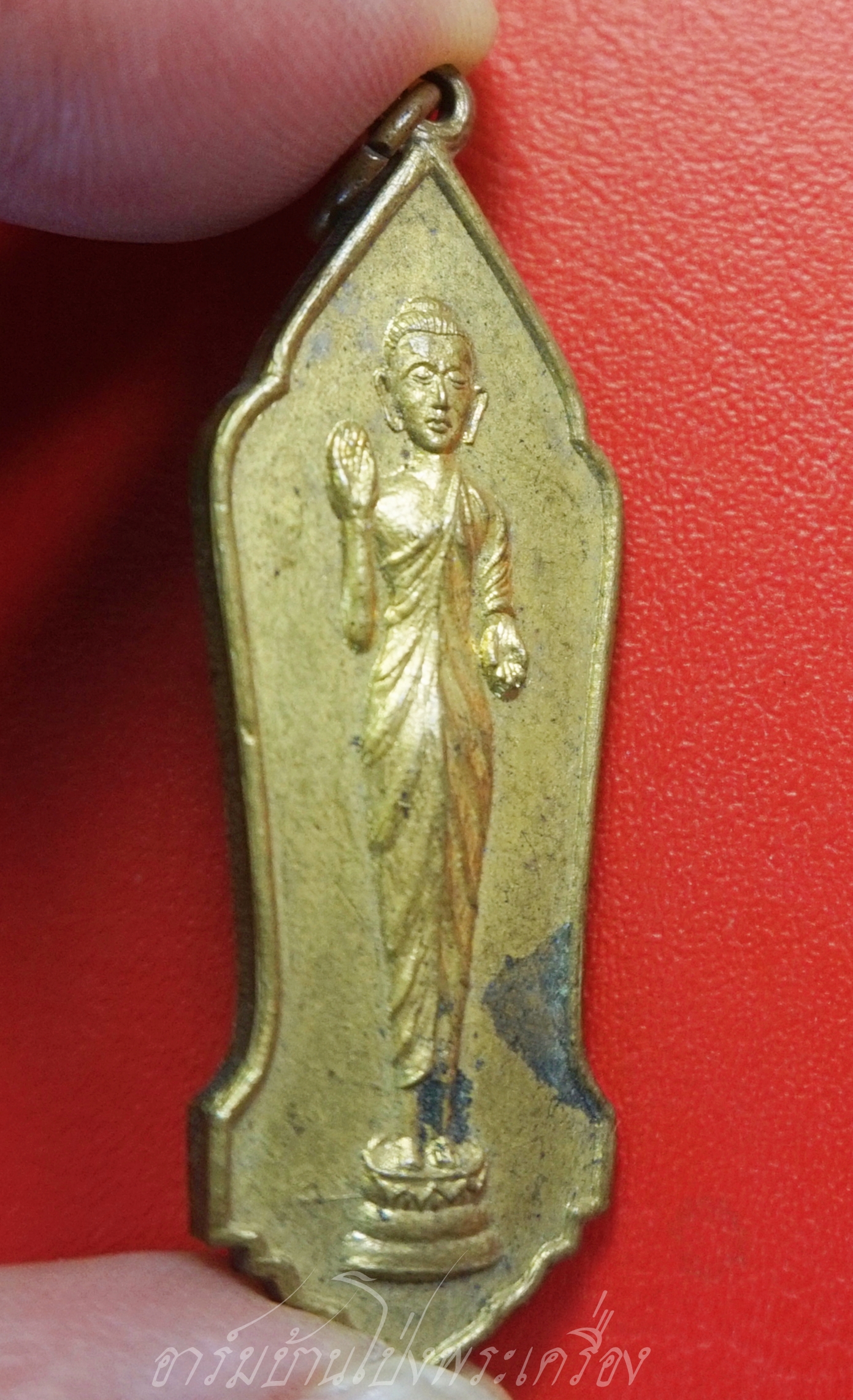 หลวงพ่อดำ วัดลานนาบุญ ปี๒๕๑๖ เนื้อฝาบาตร(องค์ที่1)