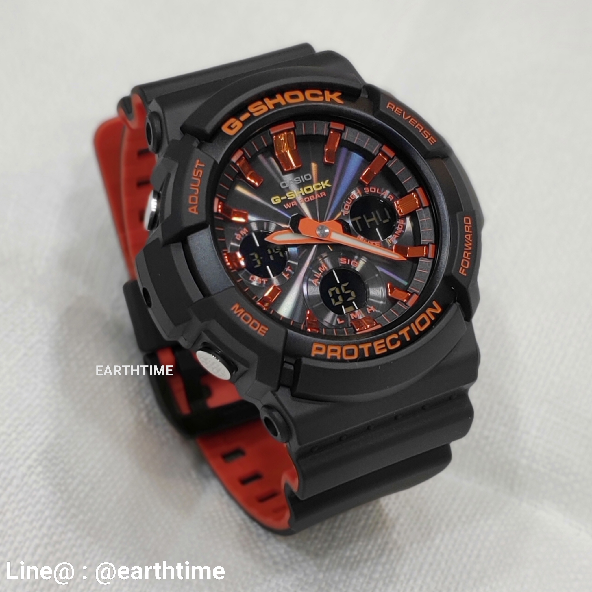 G-Shock Tough Solar ของใหม่แท้100% รับประกัน 1 ปี รุ่น GAS-100BR-1ADR