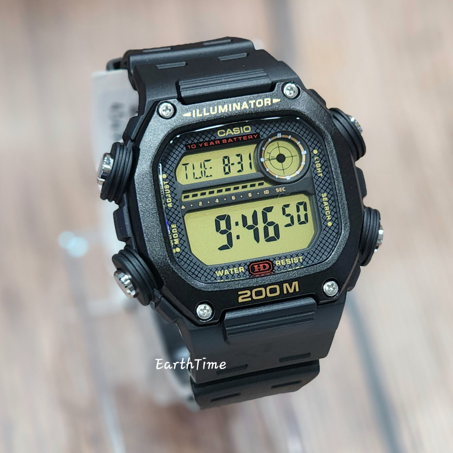 DW-291H-9AV l CASIO สายเรซิ่น
