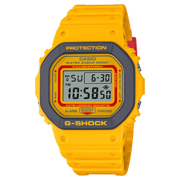 DW-5610Y-9 l Classic Yellow G-Shock Series l G-SHOCK