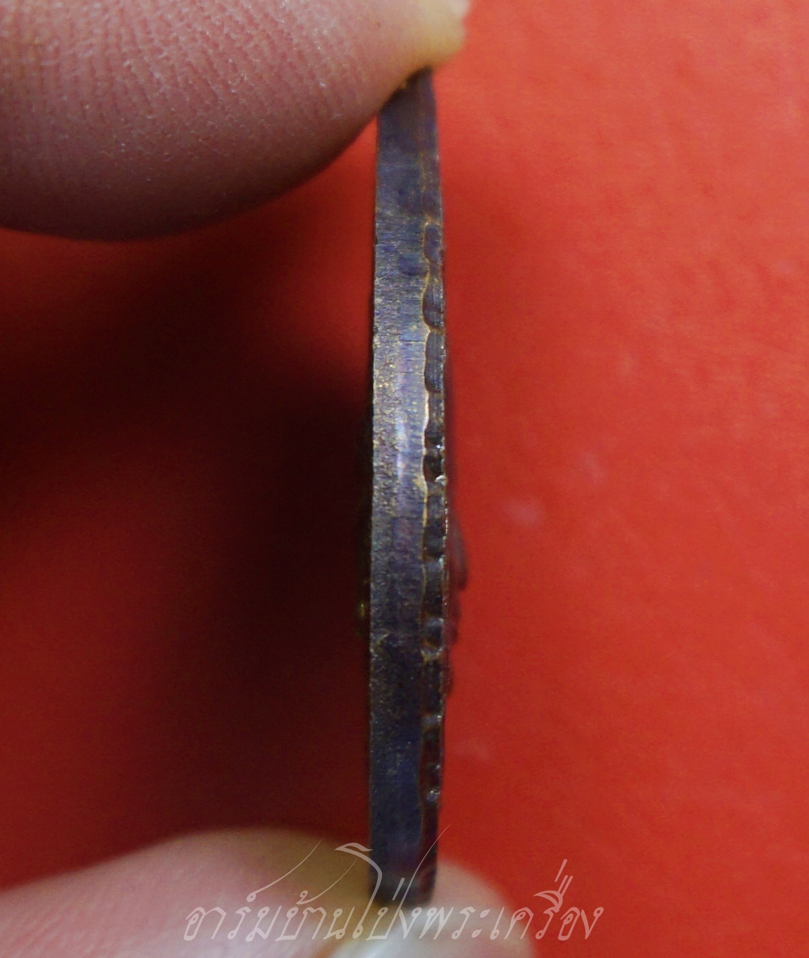 หลวงพ่อเปิ่น วัดบางพระ หลังนางกวัก ปี๒๕๔๑ เนื้อทองแดงรมดำ(องค์ที่4)