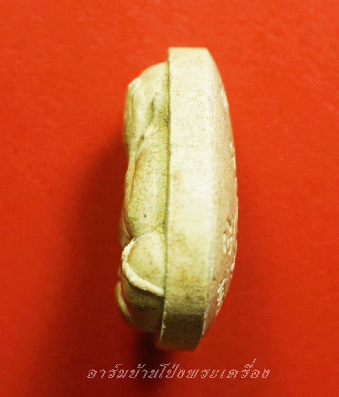 พระปิดตา เนื้อผง วัดถ้ำเขาชะอางค์ จ.กาญจนบุรี(องค์ที่1)