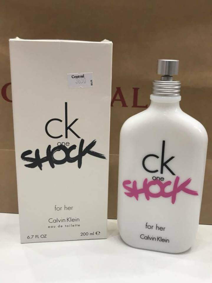 Tester Ck One Shock for Her EDT 200ml. น้ำหอมแท้ 100%