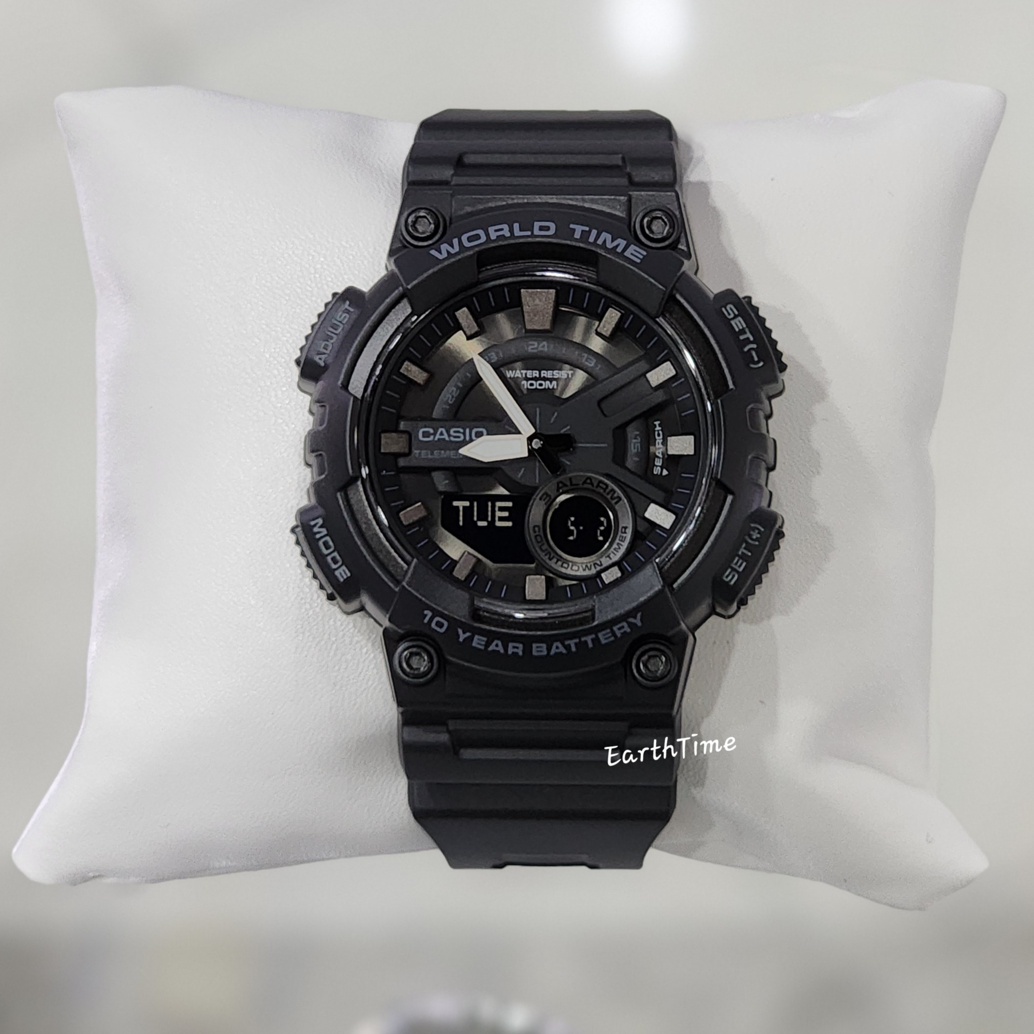 AEQ-110W-1BV l CASIO สายเรซิ่น