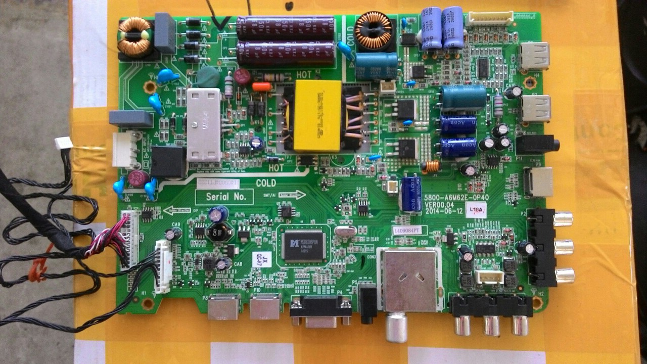 Mainboard LED BY Skyworth รุ่น 32E360 5800-A6M62E-0P40
