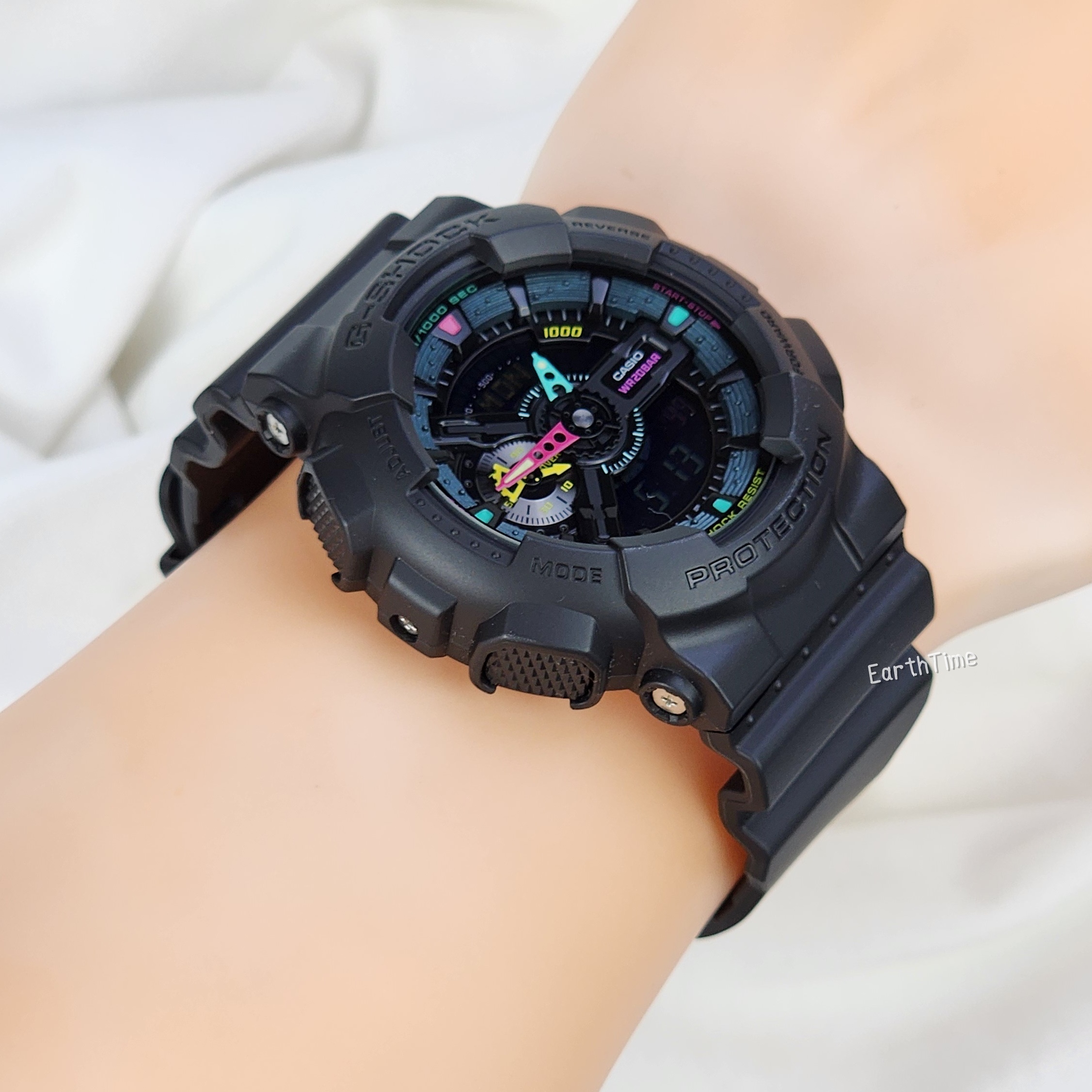 GA-110MF-1A l G-Shock Multi-Fluorescent Accents Series l G-SHOCK